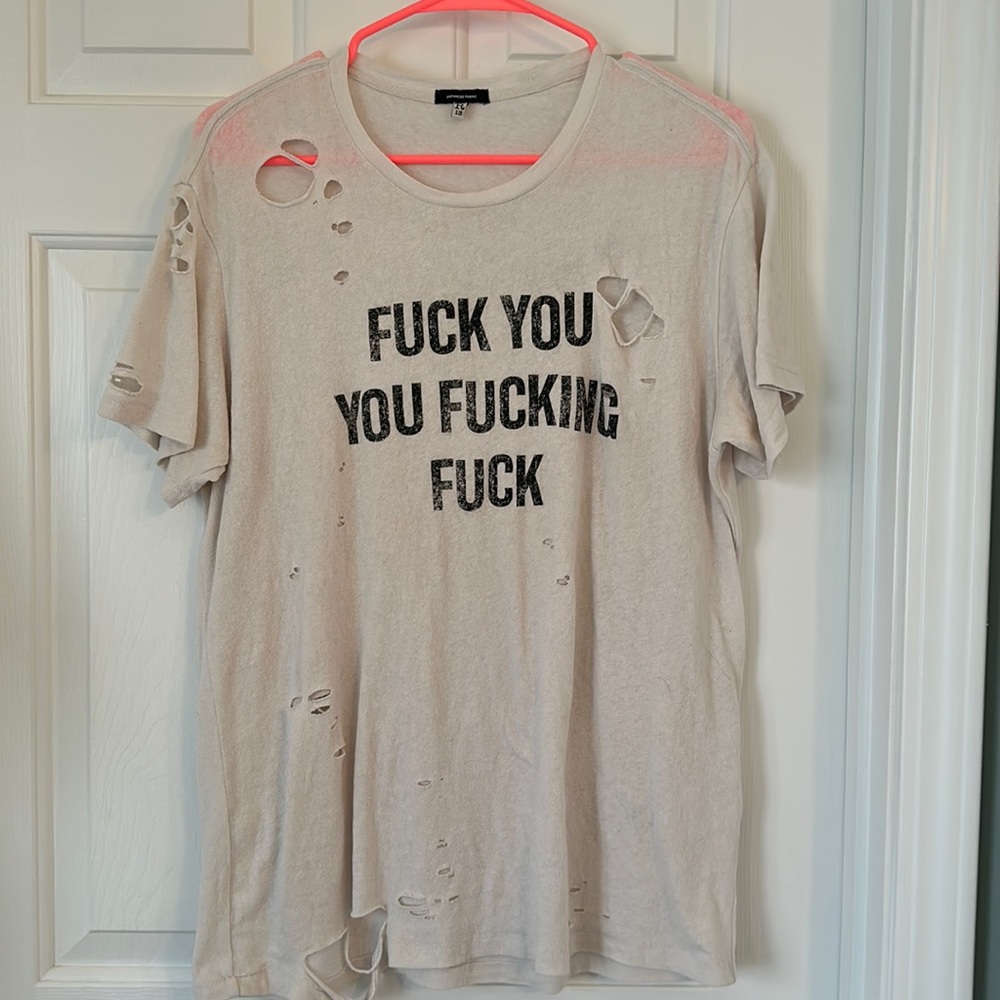 R13 FU tee
